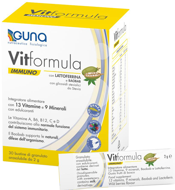 VITFORMULA IMMUNO 30 STICK DA 2 G - Farmacia Bartoli