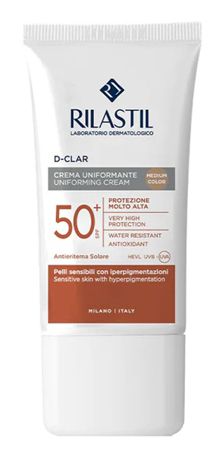 RILASTIL SUN SYSTEM D-CLAR MEDIUM SPF50+ 40 ML - Farmacia Bartoli