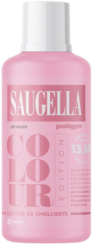 SAUGELLA POLIGYN COLOUR EDITION DETERGENTE INTIMO 500 ML - Farmacia Bartoli