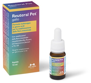 REUTERAL PET GATTO GOCCE 10 ML - Farmacia Bartoli