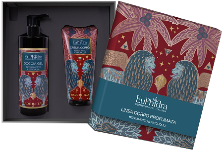EUPHIDRA COFANETTO BERGAMOTTO & PATCHOULI 1 DOCCIA GEL 400 ML + 1 CREMA CORPO 200 ML - Farmacia Bartoli