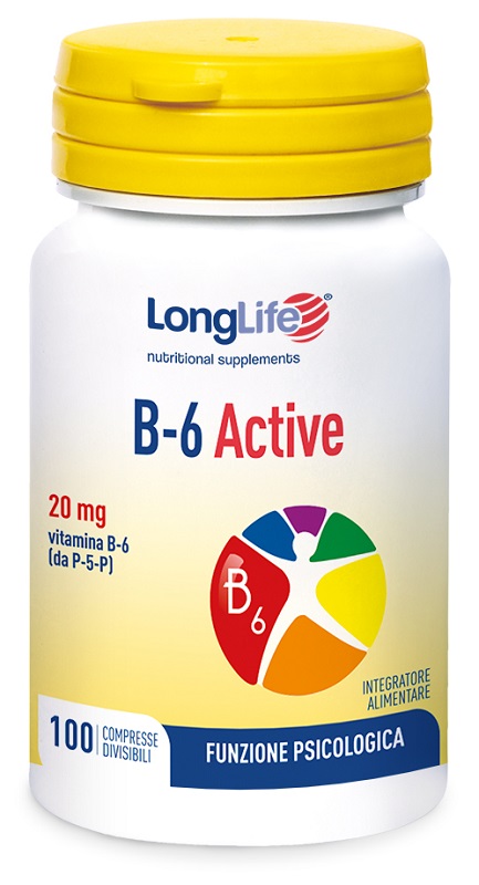 LONGLIFE B6 ACTIVE 100 COMPRESSE DIVISIBILI - Farmacia Bartoli