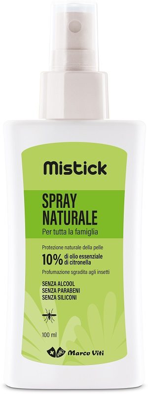 MISTICK ANTIZANZARA NATURALE 100 ML - Farmacia Bartoli