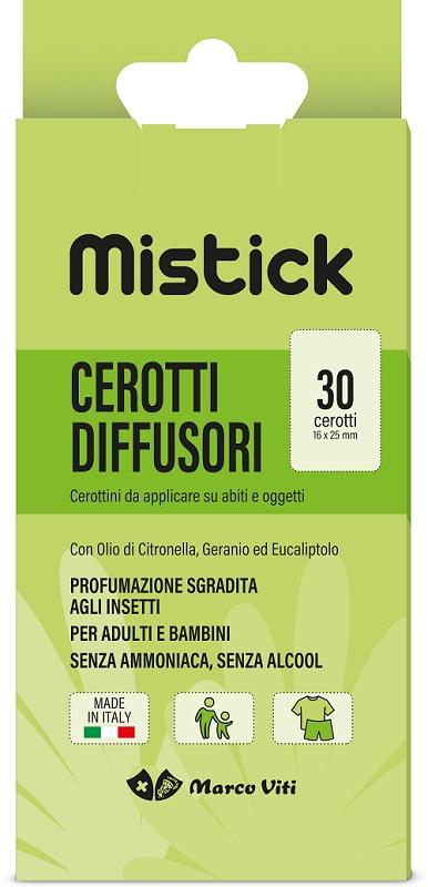 MISTICK CEROTTI CITRONELLA 30 PEZZI - Farmacia Bartoli