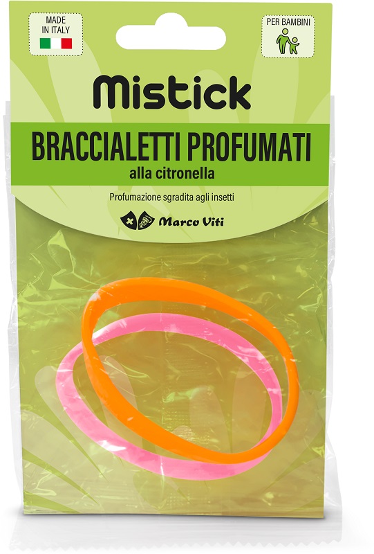 MISTICK BRACCIALETTI ROSA + ARANCIA 2 PEZZI - Farmacia Bartoli