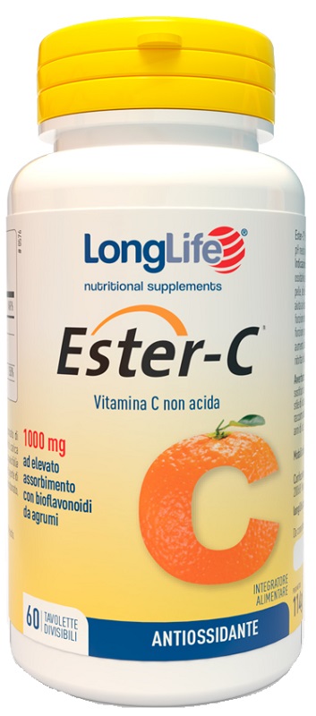 LONGLIFE ESTER C 1000MG 60 TAVOLETTE - Farmacia Bartoli