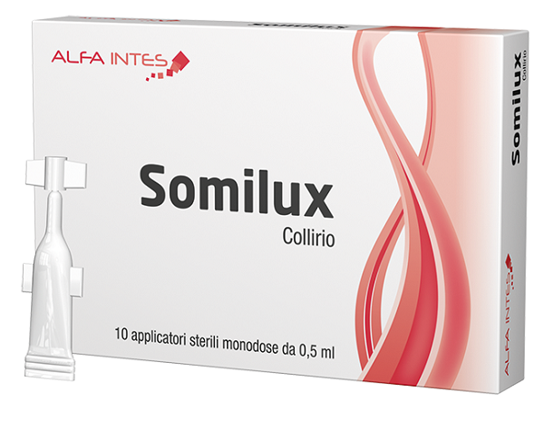 SOMILUX COLLIRIO 10 APPLICATORI STERILI MONODOSE DA 0,5 ML - Farmacia Bartoli