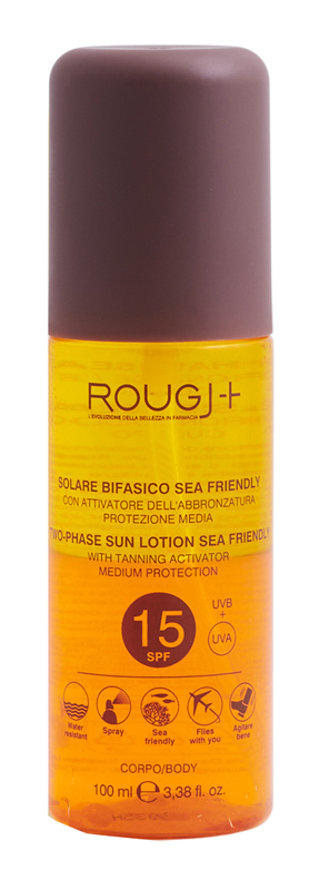 ROUGJ SUNTECH SPF15 BIFASICO INTENSIFICATORE ABBRONZATURA 100 ML - Farmacia Bartoli