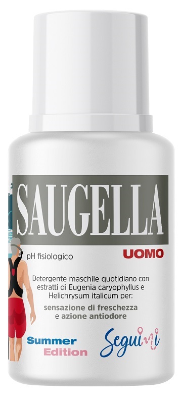 SAUGELLA UOMO PH FISIOLOGICO DETERGENTE MASCHILE QUOTIDIANO 100 ML - Farmacia Bartoli