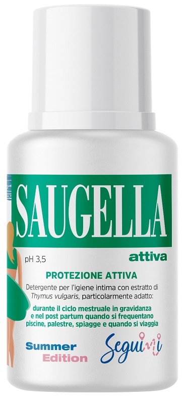SAUGELLA ATTIVA PH 3,5 PROTEZIONE ATTIVA DETERGENTE IGIENE INTIMA 100 ML - Farmacia Bartoli