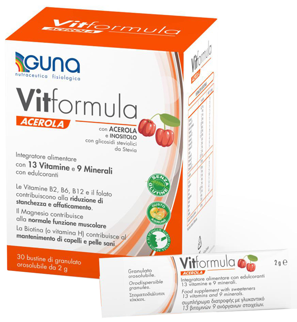 VITFORMULA ACEROLA 30 STICK 2 G - Farmacia Bartoli
