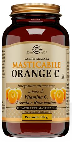 ORANGE C 90 TAVOLETTE MASTICABILI - Farmacia Bartoli