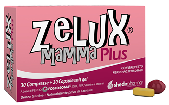 ZELUX MAMMA PLUS 30 COMPRESSE + 30 CAPSULE SOFT GEL - Farmacia Bartoli