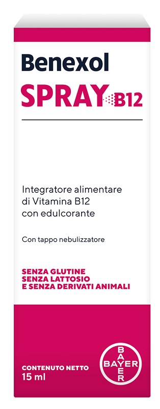 BENEXOL SPRAY B12 15 ML - Farmacia Bartoli