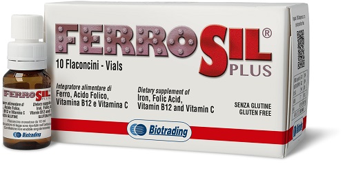 FERROSIL PLUS 10 FLACONCINI - Farmacia Bartoli
