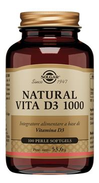 NATURAL VITA D3 1000 100 PERLE SOFTGEL - Farmacia Bartoli