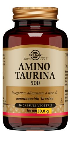 AMINO TAURINA 500 50 CAPSULE VEGETALI - Farmacia Bartoli