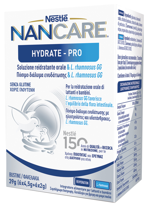 NESTLE' NANCARE HYDRATE PRO BUSTINE 6X4,5 G + 6X2 G - Farmacia Bartoli