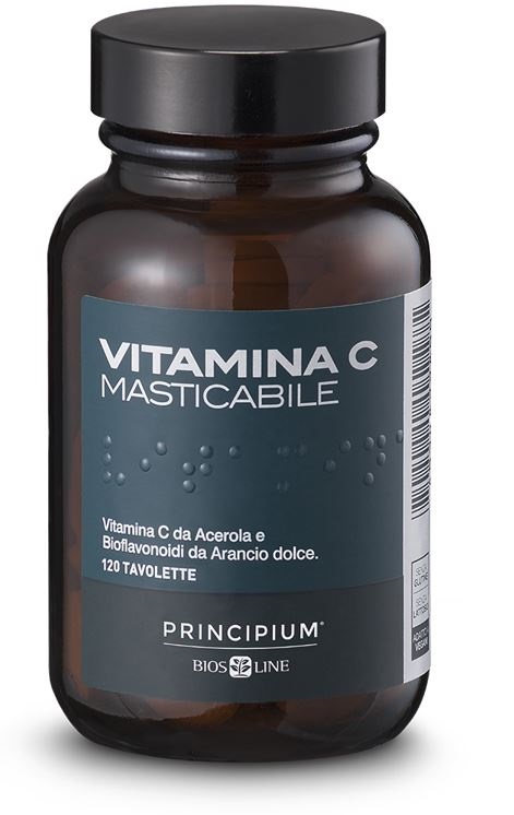 PRINCIPIUM VITAMINA C MASTICABILE 120 TAVOLETTE - Farmacia Bartoli