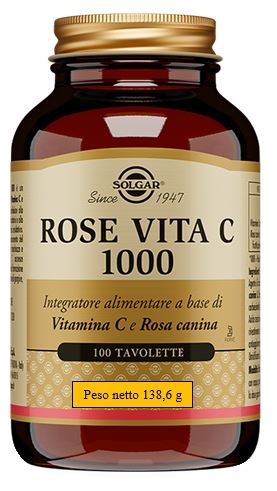 ROSE VITA C 1000 100 TAVOLETTE - Farmacia Bartoli