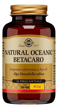 NATURAL OCEANIC BETACARO 60 PERLE - Farmacia Bartoli