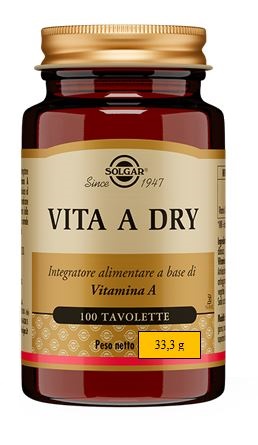 VITA A DRY 100 TAVOLETTE - Farmacia Bartoli