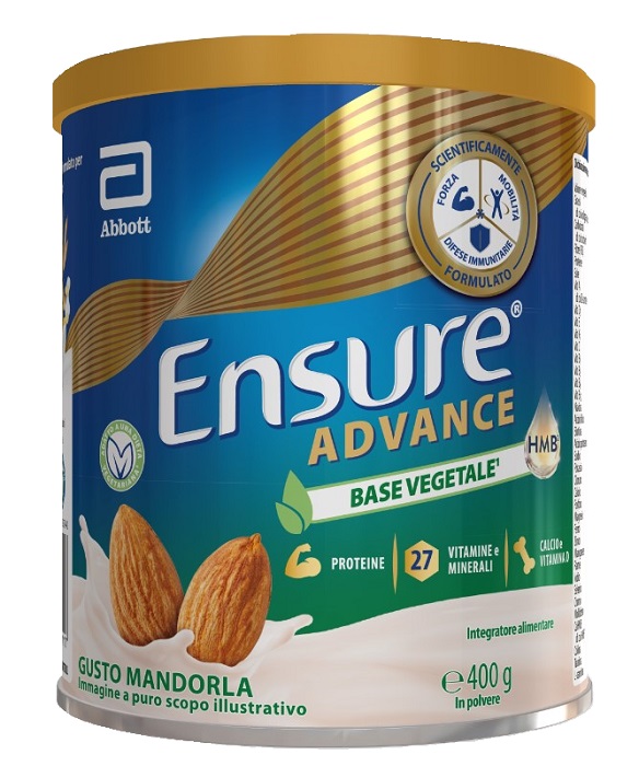 ENSURE ADVANCE BASE VEGETALE 400 G - Farmacia Bartoli