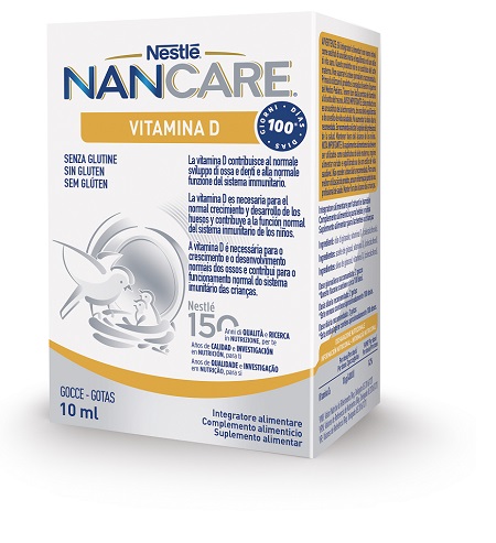 NANCARE VITAMINA D GOCCE 10 ML - Farmacia Bartoli