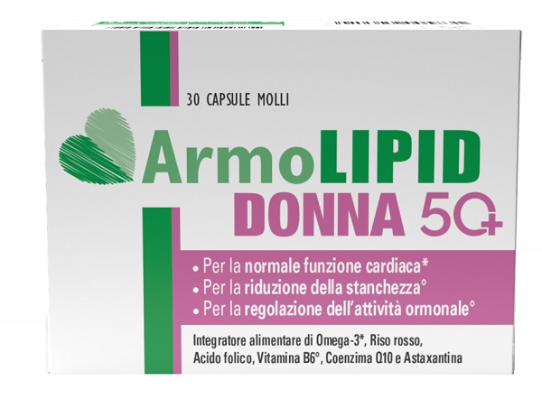 ARMOLIPID DONNA 50+ 30 CAPSULE MOLLI - Farmacia Bartoli
