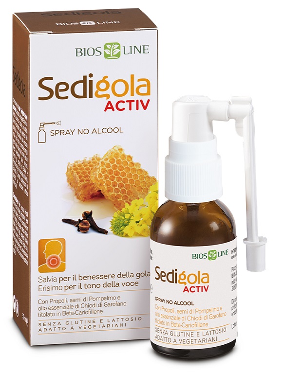 APIX SEDIGOLA ACTIV SPRAY GOLA 30 ML - Farmacia Bartoli