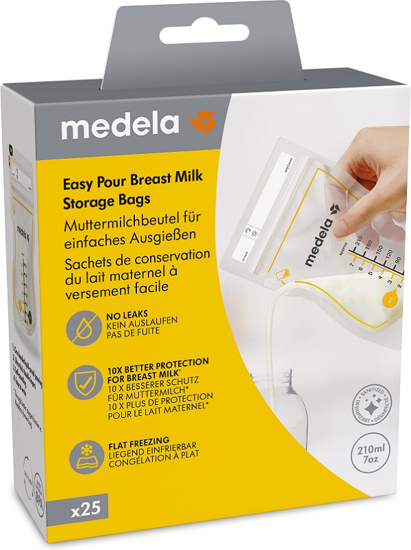 EASY POUR SACCA CONSERVAZIONE LATTE MATERNO 25 PEZZI - Farmacia Bartoli