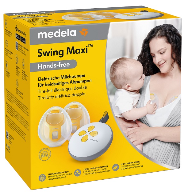 SWING MAXI TIRALATTE ELETTRICO DOPPIO HANDS FREE - Farmacia Bartoli