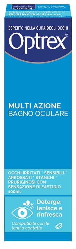 BAGNO OCULARE OPTREX MULTI AZIONE 100 ML - Farmacia Bartoli