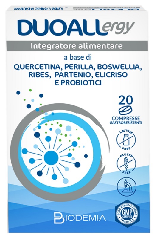 DUOALLERGY 20 COMPRESSE GASTRORESISTENTI - Farmacia Bartoli