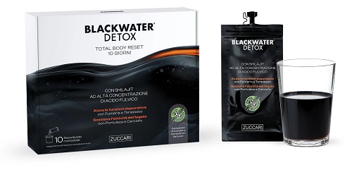 BLACK WATER DETOX 10 BUSTE DA 20 ML - Farmacia Bartoli
