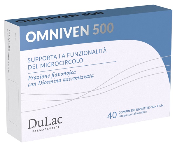 OMNIVEN 500 40 COMPRESSE - Farmacia Bartoli
