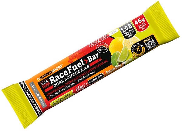 RACE FUEL BAR LEMON LIME BARRETTA 60 G - Farmacia Bartoli