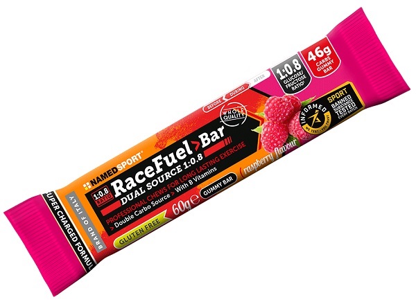 RACE FUEL BAR RASPBERRY BARRETTA 60 G - Farmacia Bartoli