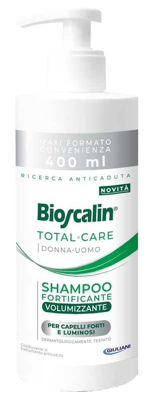BIOSCALIN TOTAL CARE SHAMPOO FORTIFICANTE VOLUMIZZANTE 400 ML - Farmacia Bartoli