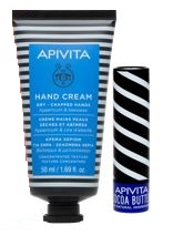 APIVITA PROMO XM WINTER WONDERS HYPERICUM CREMA MANI SECCHE E SCREPOLATE 50 ML + BALSAMO LABBRA CON BURRO DI CACAO SPF20 4,4 G - Farmacia Bartoli