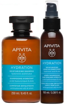 APIVITA PROMO XM HYDRATION SHAMPOO IDRATANTE 250 ML + BALSAMO IDRATANTE LEAVE-IN 100 ML - Farmacia Bartoli