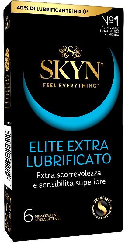 PROFILATTICO SKYN ELITE EXTRA LUBRIFICATO 6 PEZZI - Farmacia Bartoli