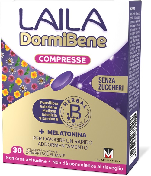 LAILA DORMIBENE 30 COMPRESSE - Farmacia Bartoli
