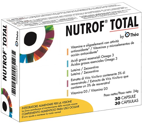 NUTROF TOTAL 30 CAPSULE - Farmacia Bartoli