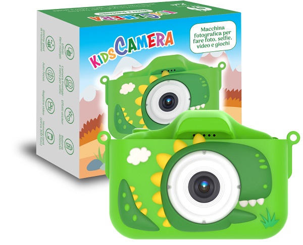 KIDS CAMERA BRICKY IL DINOSAURO - Farmacia Bartoli