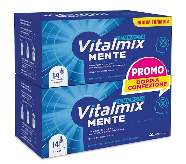 VITALMIX MENTE 14 FLACONCINI BIPACK - Farmacia Bartoli