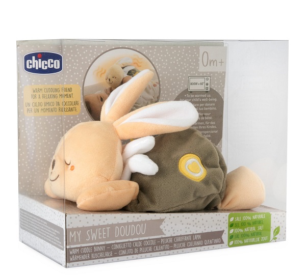 CHICCO GIOCO MY SWEET DOUDOU WARM HEART BUNNY PLUSH - Farmacia Bartoli