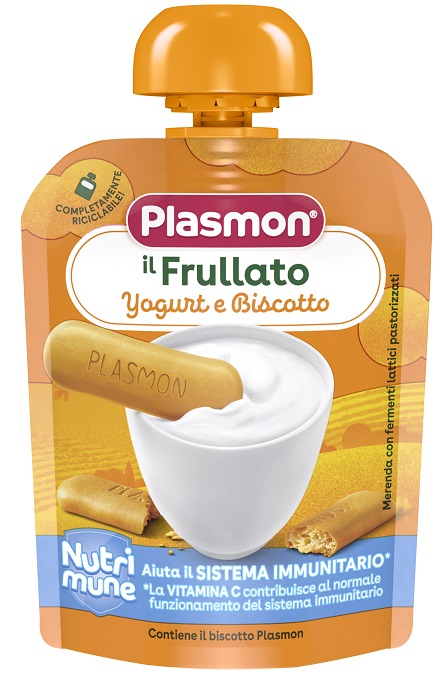 PLASMON IL FRULLATO BISCOTTO & YOGURT 85 G - Farmacia Bartoli