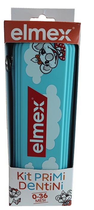 ELMEX KIT PRIMI DENTINI 0-36 MESI 1 ELMEX BIMBI DENTIFRICIO 50 ML + 1 ELMEX SPAZZOLINO BIMBI EDUCATIVO NEW 0-3 ANNI - Farmacia Bartoli