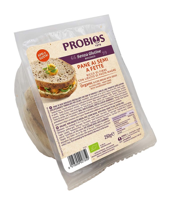 PROBIOS PANE A FETTE SEMI 250 G - Farmacia Bartoli